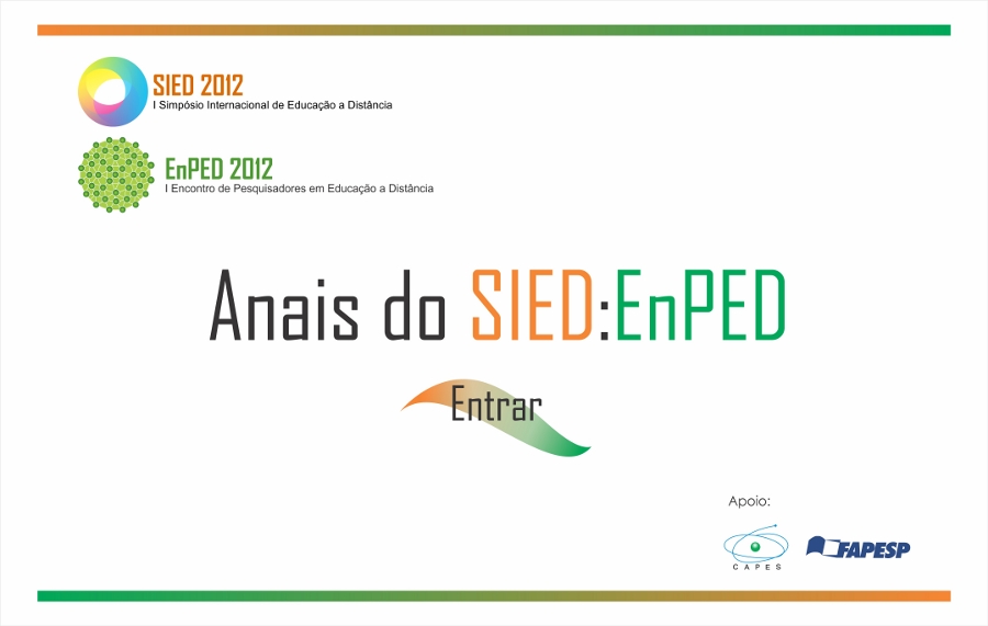 Anais SIED:EnPED 2012